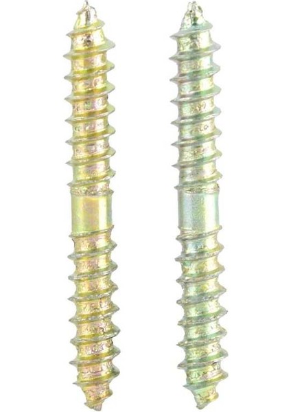 20 Adet 5 x 40MM Çift Uçlu Ahşap Mobilya Sabitleme Dübel Vidası (Yurt Dışından) fiyatları