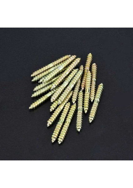 20 Adet 5 x 40MM Çift Uçlu Ahşap Mobilya Sabitleme Dübel Vidası (Yurt Dışından) fırsatları