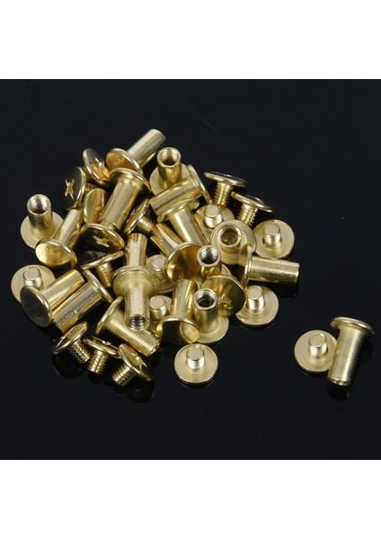 Quanbu Karalama Defteri Bağlama Vidası Sonrası 10MM 19 Adet Pirinç Ton (Yurt Dışından) indirimleri