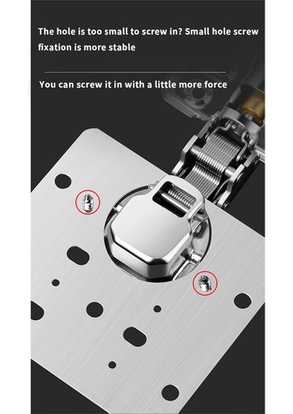 10 Adet Dolap Menteşe Tamir Plakası, 60 Montaj Vidalı, Gümüş (Yurt Dışından) modelleri