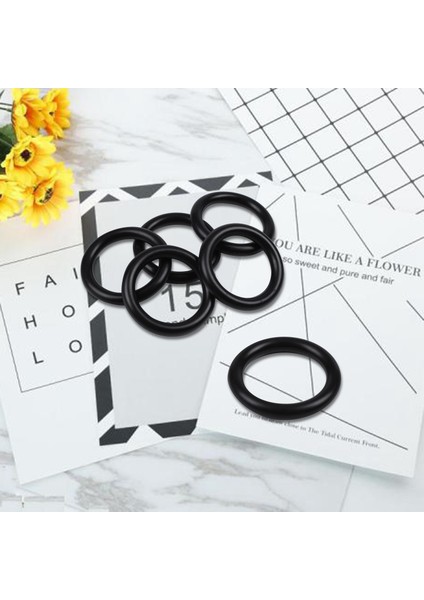 Flyeer 5 Adet 35MM x 5mm Kauçuk O Ring Yağ Keçesi Sızdırmazlık Contası Siyah (Yurt Dışından)