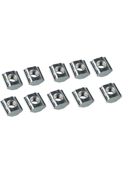 10 Adet T Yuvası Alüminyum Ekstrüzyon 20 Serisi M5 Donanım Slayt T-Somun (Yurt Dışından) indirimleri