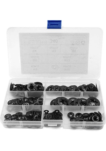 340PCS M3M4M M6M8M10M12 Erik Çiçeği Deliği Tutma Halkası Ayı Klipsi (Yurt Dışından)