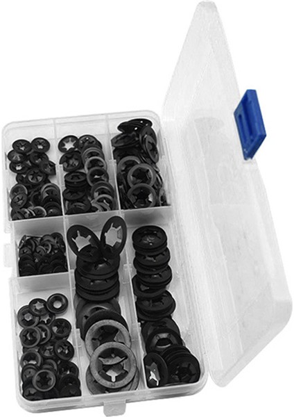 340PCS M3M4M M6M8M10M12 Erik Çiçeği Deliği Tutma Halkası Ayı Klipsi (Yurt Dışından)