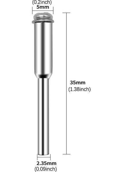 Yüksek Hızlı Çelik Kesme Biyel Döner Alet Parçaları Elmas Vida Mandrel Şaft Zımpara Yüksek Hız Çelik Testere Sıkma Çubuğu (Yurt Dışından) fiyatları