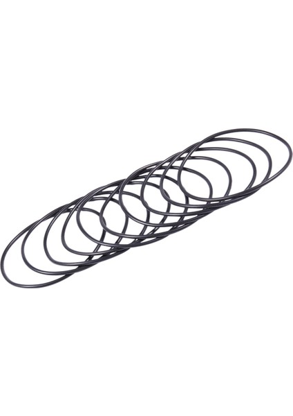 Quanbu 10 Adet Metrik Halka Siyah Nitril Kauçuk O 95 mm Od 3 mm Kalınlığında (Yurt Dışından)