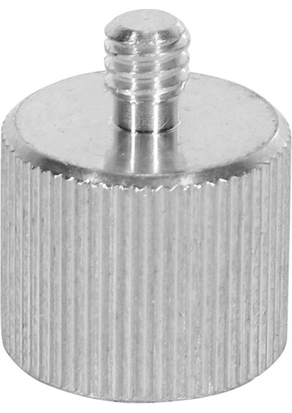 2x 5/8 Inç Kadın 1/4 Inç Erkek Kamera Mikrofon Standı Tripod Konu Redüktör Adaptörü (Yurt Dışından)