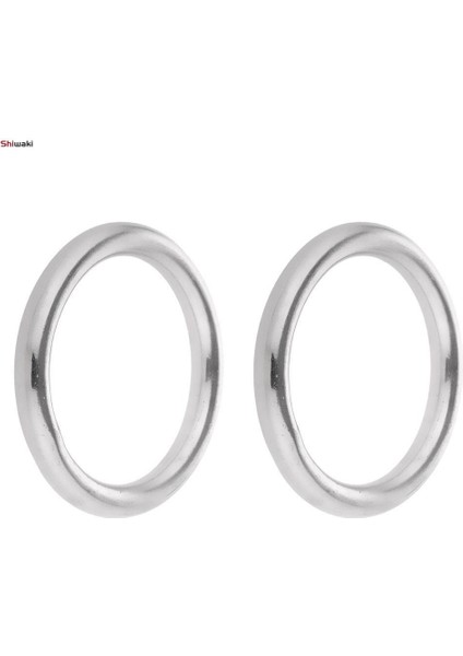 2x 1 Çift Pürüzsüz Kaynaklı Cilalı Tekne Deniz Paslanmaz Çelik 5 x 25MM (Yurt Dışından)