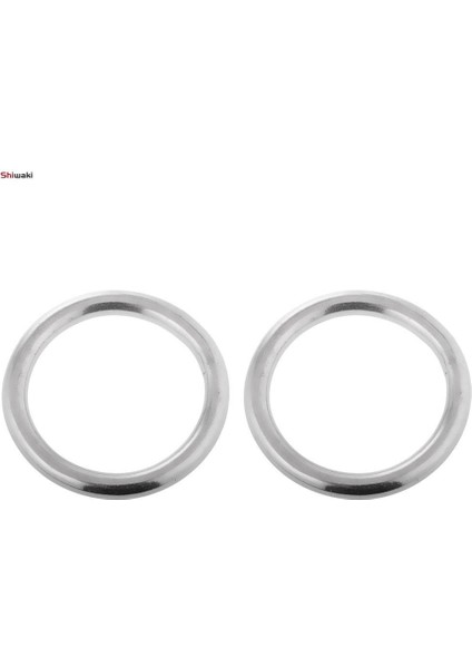 2x 1 Çift Pürüzsüz Kaynaklı Cilalı Tekne Deniz Paslanmaz Çelik 5 x 25MM (Yurt Dışından)