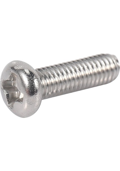 M3 x 10MM 304 Paslanmaz Çelik Yıldız Tava Başlı Vidalar Cıvata 120 Adet (Yurt Dışından)