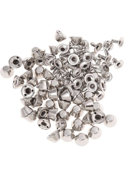 50 x Perçinler Bronz Demir Çiviler Gümüş Renk Takı (Yurt Dışından) fiyatları