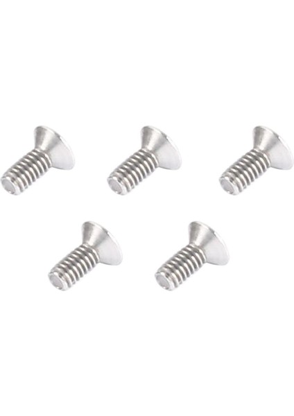 Quanbu 100 Adet 304HC Paslanmaz Çelik Altıgen Havşa Düz Cıvata Vidalar M2X5MM (Yurt Dışından)