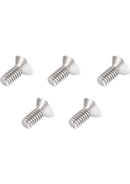 Quanbu 100 Adet 304HC Paslanmaz Çelik Altıgen Havşa Düz Cıvata Vidalar M2X5MM (Yurt Dışından)