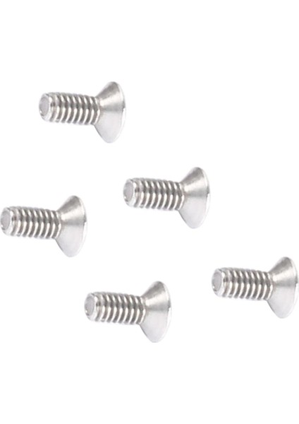 Quanbu 100 Adet 304HC Paslanmaz Çelik Altıgen Havşa Düz Cıvata Vidalar M2X5MM (Yurt Dışından)