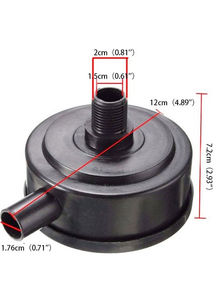 Hava Girişi Emme Filtresi Susturucusu Kompresör Pompası 1/2 (Yurt Dışından) fiyatları