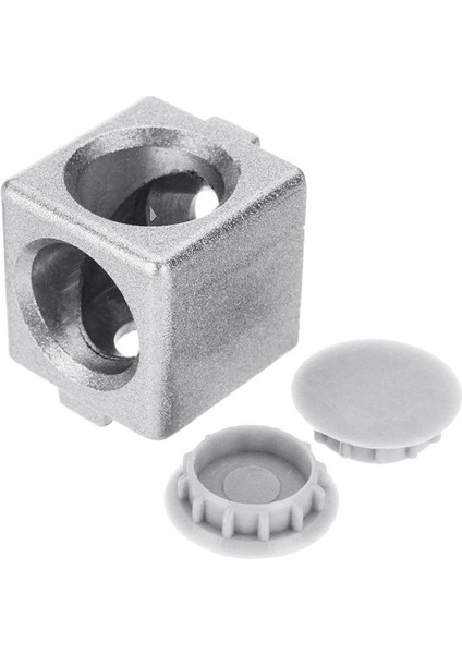 Suleve AC01 20×20MM Alüminyum Alaşımlı Endüstriyel Açılı Konnektör Kapı Iki (Yurt Dışından)
