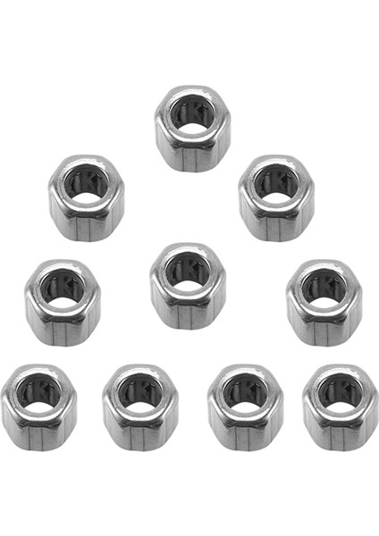10 Adet Iğneli Rulman HF081412 Dış Altıgen Tek Yönlü Iğneli Rulman 8X14X12MM Imalat Sanayi Için (Yurt Dışından)