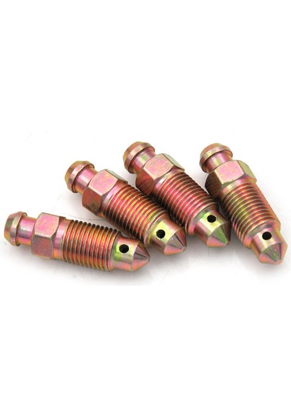 Adet M10 x 1.0mm Motosiklet Bisiklet Fren Kaliper Çelik Hava Alma Vidası (Yurt Dışından)