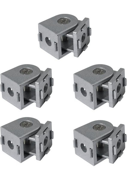 Alüminyum Ekstrüzyon Profili 2020 Serisi Için 5 Adet Çinko Alaşımlı Pivot Bağlantı, 2020 Alüminyum Profil Için Esnek Pivot Bağlantı (Yurt Dışından)