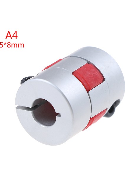 5-10MM D20L25 Esnek Çeneli Bağlantı Cnc Şaft Örümcek Step Motor Erik Kaplin (Yurt Dışından)