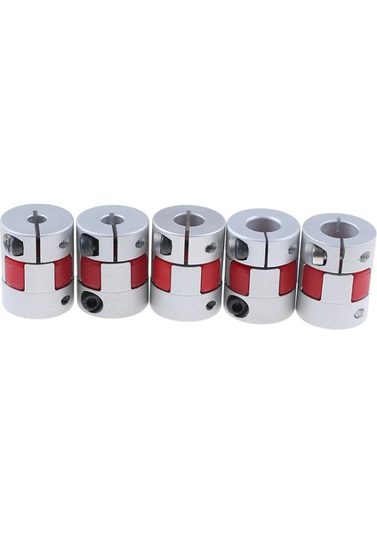 5-10MM D20L25 Esnek Çeneli Bağlantı Cnc Şaft Örümcek Step Motor Erik Kaplin (Yurt Dışından)