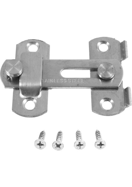 Quanbu Hasp Mandalı Metal Hasp Mandalı Kilidi Pencere Dolabı Montajı Için Sürgülü Kapı Kilidi (Yurt Dışından) fırsatları