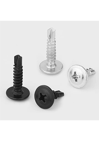 Metal Vidalar Kendiliğinden Vuran Çeşitli Düz Başlı Matkap Vidalar Paslanmaz Çelik Vida Ahşap Alçıpan Metal Için 120P Paslanmaz Çelik Vida Seti (Yurt Dışından)
