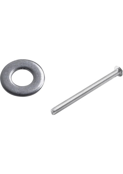 100 Adet M3 3 mm Metrik 304 Paslanmaz Çelik Düz Yıkayıcı, Paslanmaz Çelik Düğme Başlı Vida (Yurt Dışından)