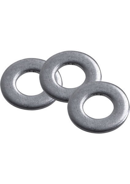 100 Adet M3 3 mm Metrik 304 Paslanmaz Çelik Düz Yıkayıcı, Paslanmaz Çelik Düğme Başlı Vida (Yurt Dışından)