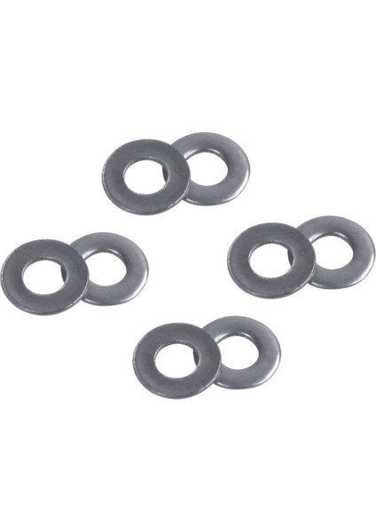 100 Adet M3 3 mm Metrik 304 Paslanmaz Çelik Düz Yıkayıcı, Paslanmaz Çelik Düğme Başlı Vida (Yurt Dışından)