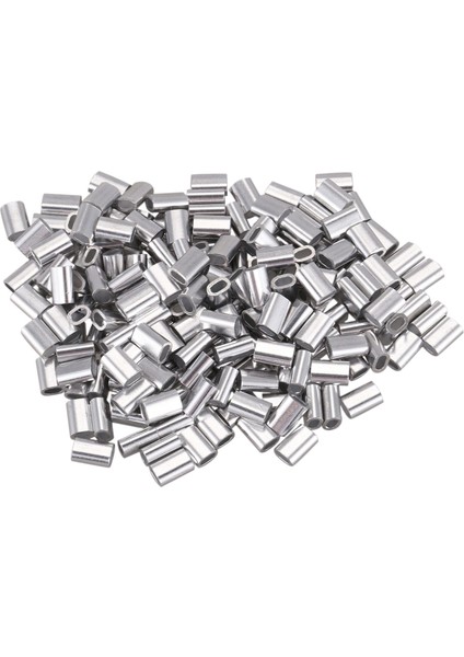 Srıwen M1.5 Tel Halat Alüminyum Yüksük Kablo Bağları Kıvrım Tel Halat Aynası Alüminyum Ceket 200 Parça (Yurt Dışından) modelleri