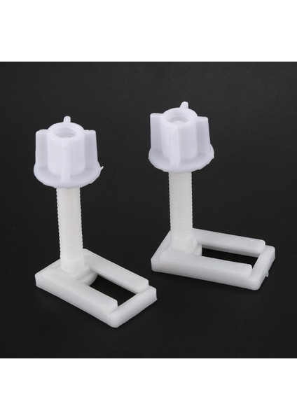 Plastik Klozet VIDASI-6ADET 4.4x2.4cm Blok Klozet Vidası-Beyaz (Yurt Dışından) fiyatları