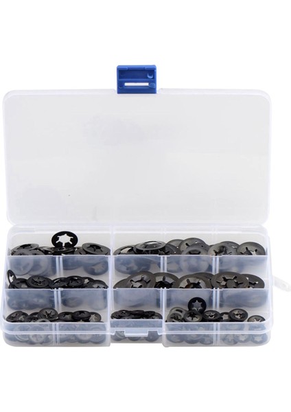 260 Adet Torx Pul, Torx Delik Rulman Kelepçesi Tespit Halkası Seti (Yurt Dışından)