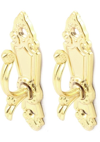 Flyeer Vidalı Bağlantı Perde Püskül Kravat Geri Tieback Duvar Kancaları 2 Adet Altın Sesi (Yurt Dışından) modelleri