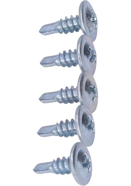 Kendiliğinden Sondaj Vidası, Mobilya Aletleri Tamiri Için Çapraz Yivli Yüksek Sertlik Yuvarlak Başlı Vidalar 4.2X13MM (Yurt Dışından)