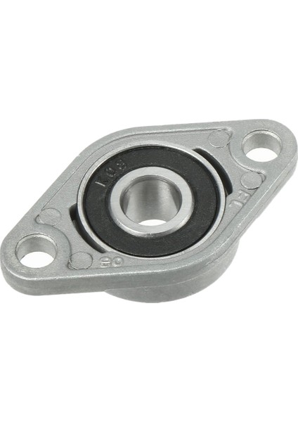 Quanbu 4 Adet KFL08 Yastık Blok Rulman 8mm Delik Çapı Çinko Alaşım Eşkenar Dörtgen Flanş Rulman Cnc (Yurt Dışından)
