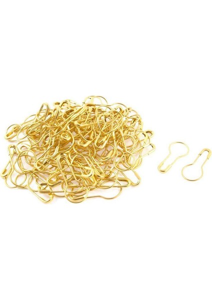 Kabak Kanca Sukabağı Şekli Emniyet Pimleri Salıncak Etiketi 100 Adet Altın Ton (Yurt Dışından) fiyatları