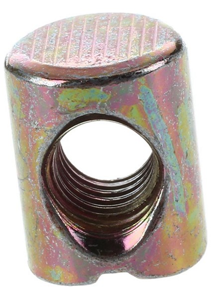 Hyqzltca 40 Adet M6 Cıvata Çapraz Dübel Oluklu Mobilya Somunu Yataklar Için Beşik Sandalyeler (Yurt Dışından)