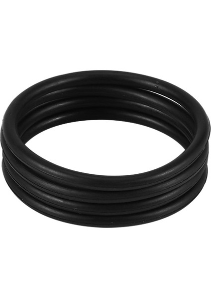 Quanbu Kazan Siyah 44 mm x 3 mm Kauçuk Sızdırmazlık Pulları Yağ Keçesi O Halkaları 4 Adet (Yurt Dışından)