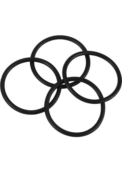 Quanbu Kazan Siyah 44 mm x 3 mm Kauçuk Sızdırmazlık Pulları Yağ Keçesi O Halkaları 4 Adet (Yurt Dışından) fırsatları