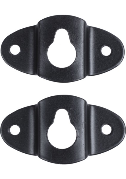 10PCS Ses Hoparlör Duvara Monte Demir Askı Plakası Siyah 4.8cm Uzun (Yurt Dışından) fırsatları