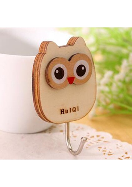 Sevimli Güçlü Çok Amaçlı Emme Kancaları Asılı Dikişsiz Etiketgiysi Askısı Baykuş Çok Renkli (Yurt Dışından) fiyatları