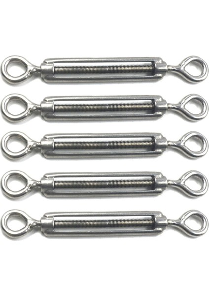 Flyeer M5 Paslanmaz Çelik 304 Göz ve Göz Gerdirme (M5, 5pcs) (Yurt Dışından)