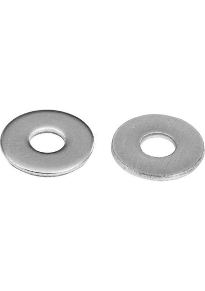 Quanbu M5X10MM Paslanmaz Çelik Yuvarlak Düz Pul Cıvata Vidası Için 100 Adet (Yurt Dışından)