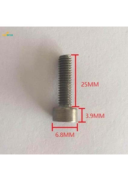 10 Adet Dayanıklı M4X25 Titanyum DIN912 Altıgen Soket Başlı Cıvata Vidası (Yurt Dışından)