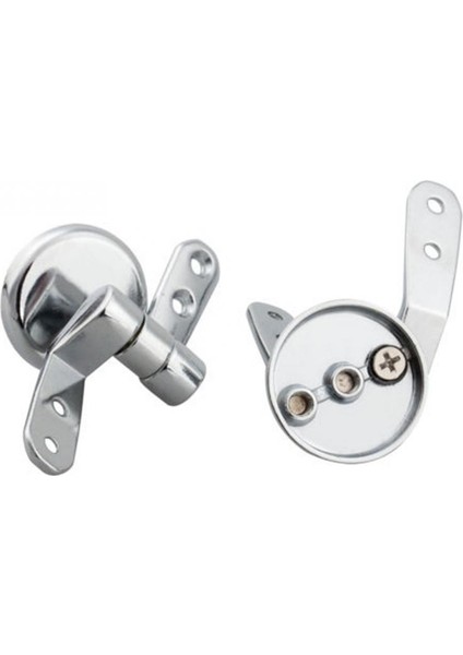 Alaşım Yedek Klozet Menteşeleri Montaj Seti Krom Tuvalet Aksesuarları Için Bağlantı Parçaları Vidaları ile (Yurt Dışından) fiyatları