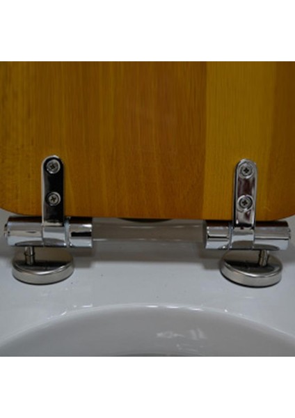 Alaşım Yedek Klozet Menteşeleri Montaj Seti Krom Tuvalet Aksesuarları Için Bağlantı Parçaları Vidaları ile (Yurt Dışından) indirimleri