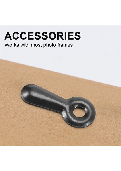 300 Resim Çevirme Düğmesi Bağlantı Elemanları Fotoğraf Çerçevesi Donanımı ve El Sanatları, Asma, Çizim, Siyah Için 300 Vida (Yurt Dışından) fırsatları