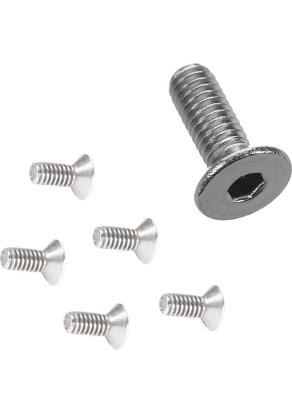 Paslanmaz Çelik Altıgen Anahtar Cıvataları-50 x M4 x 12MM Havşalı Vidalar Altıgen Anahtar Cıvataları 100 x (+/-%2)M2X5MM Havşalı Cıvatalar-Gümüş (Yurt Dışından)