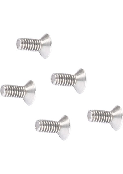 Paslanmaz Çelik Altıgen Anahtar Cıvataları-50 x M4 x 12MM Havşalı Vidalar Altıgen Anahtar Cıvataları 100 x (+/-%2)M2X5MM Havşalı Cıvatalar-Gümüş (Yurt Dışından)